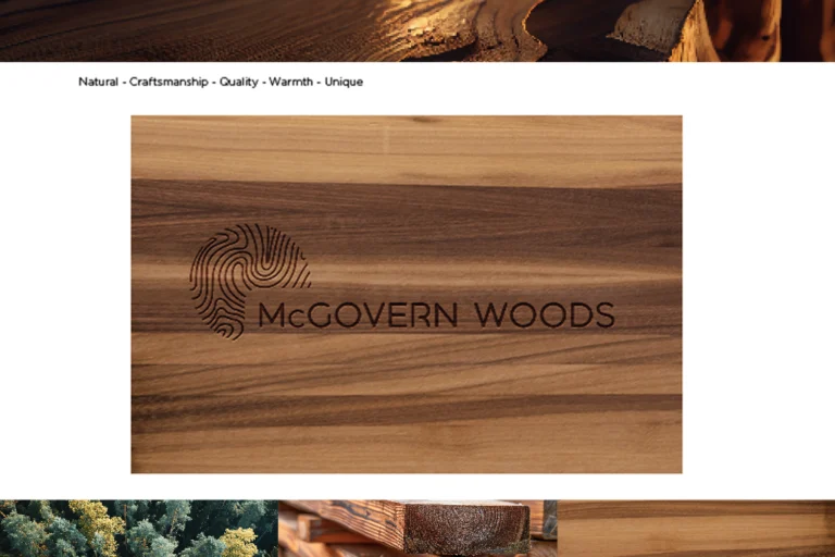 McGovern Woods logo design by KUD Creative